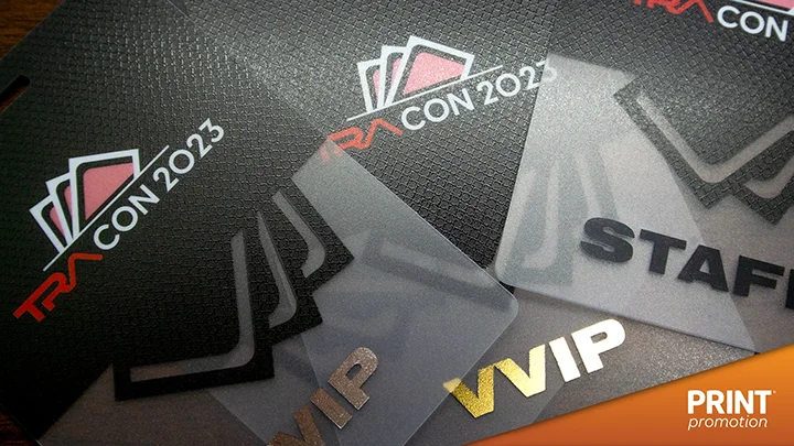 Custom Plastic VIP Pass Printing
