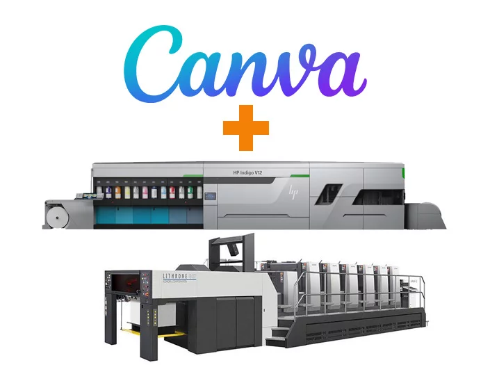 Using Canva for commercial printing